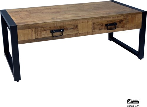 Britt Coffee Table with Drawers 120 - 140