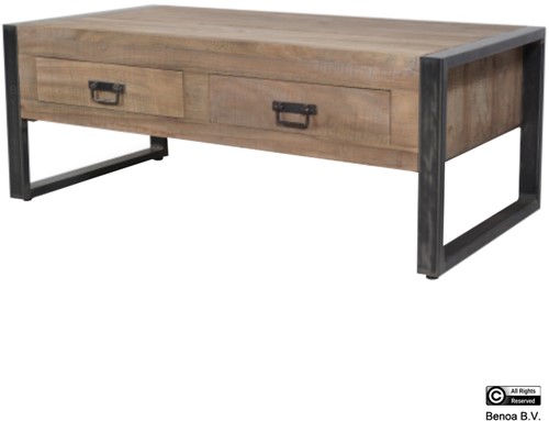Fugees 2 Drawer Coffee Table 120