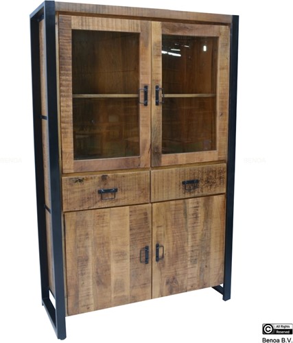 Britt Glass Door Cabinet 115
