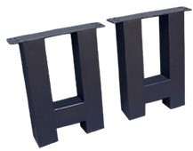 Iron Bench H Leg 8x8 Set of 2