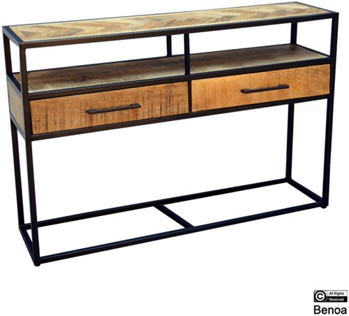 Jax 2 Drawer Console Table 120